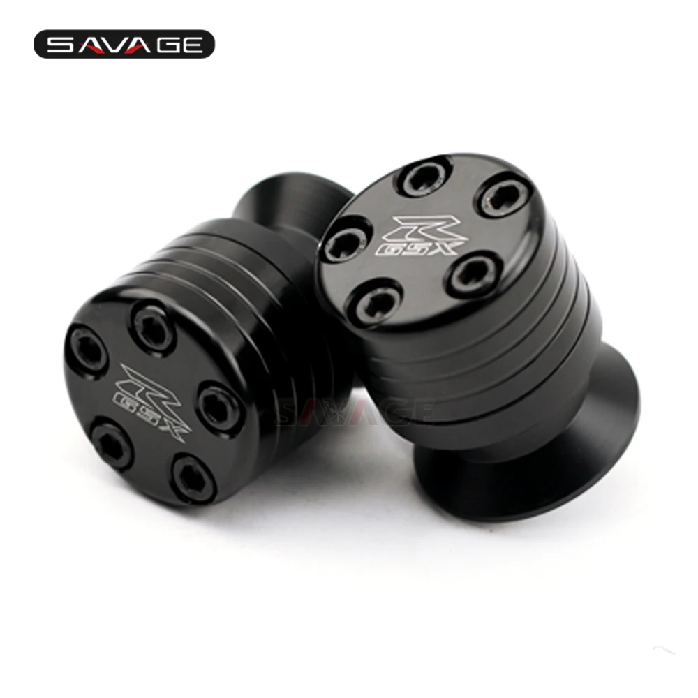 S  GSX-R LOGO Rear Swingarm Spools Protector (5)