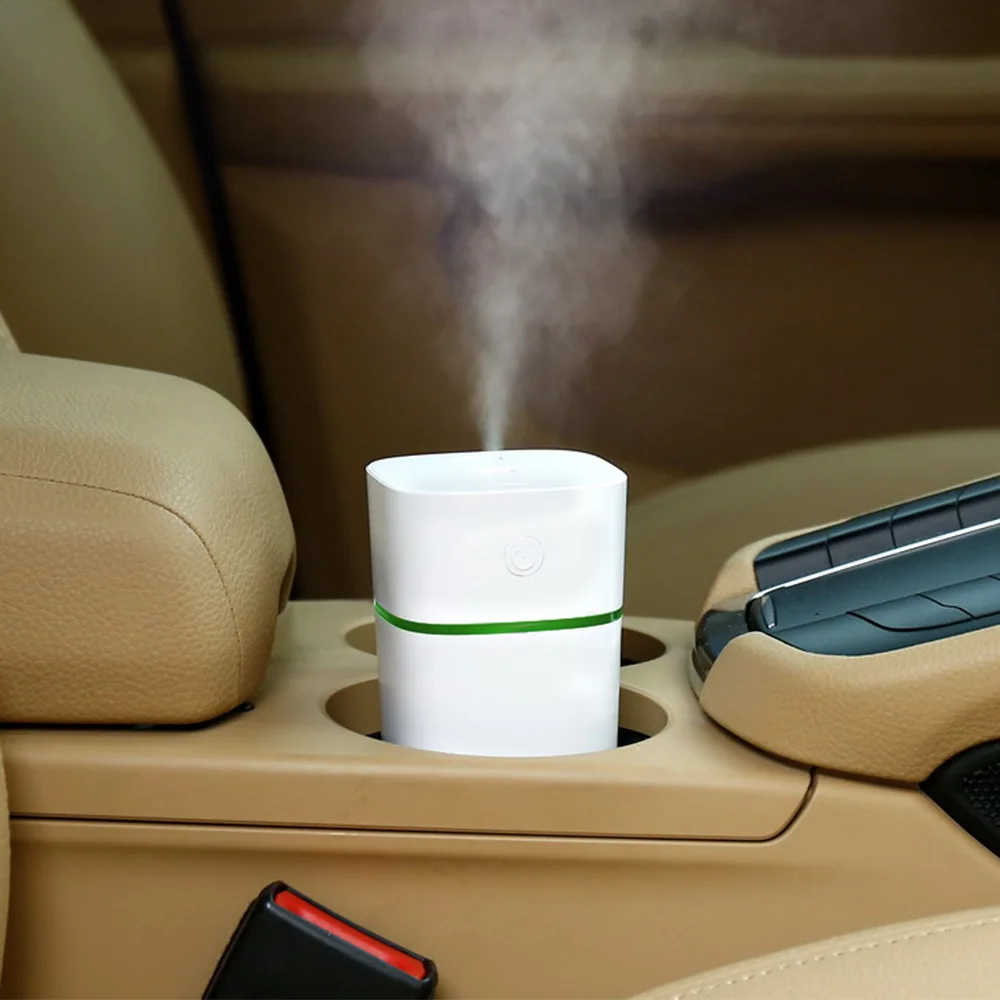 

Best Present 240ML USB Home car Air Humidifier Ultrasonic Cool Mist Maker Mini Electric Air Purifier with Light fan