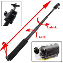 waterproof Handheld Monopod Tripod Outdoor Sports Kit for Sony FDR-X1000V/W 4K Action Cam HDR-AS15 AS20 AS30V