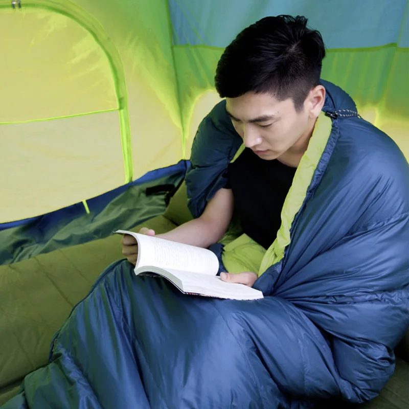 Xiaomi Mijia Zaofeng спальный мешок ультра светильник 300 г 90% чистый белый утиный пух подкладка супер сумка для переноски