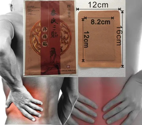 Patch de Alívio da Dor Hérnia de Disco Óssea da Coluna Cone Estenose Lombar Tensão Muscular Ciática Hiperplasia zb