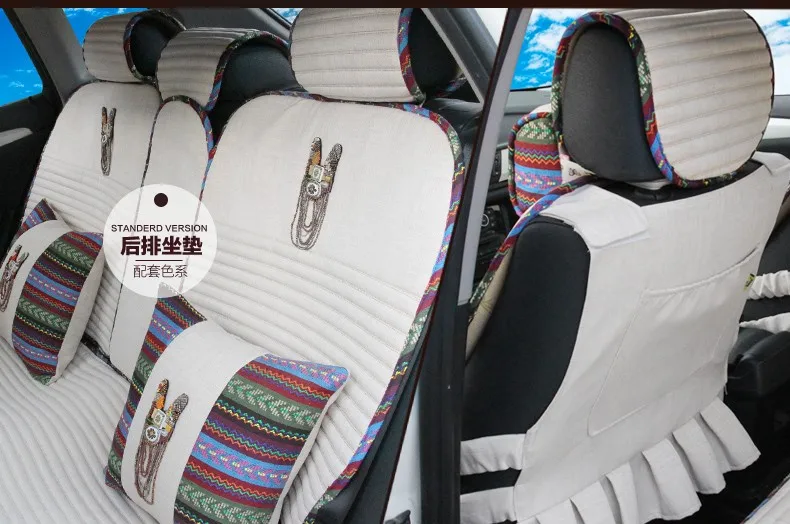Bohemia-Style-Beaded-Tassels-Car-Seat-Covers-Flax-Fabric-Four-Seasons-General-Vehicle-Seat-Cushion-13