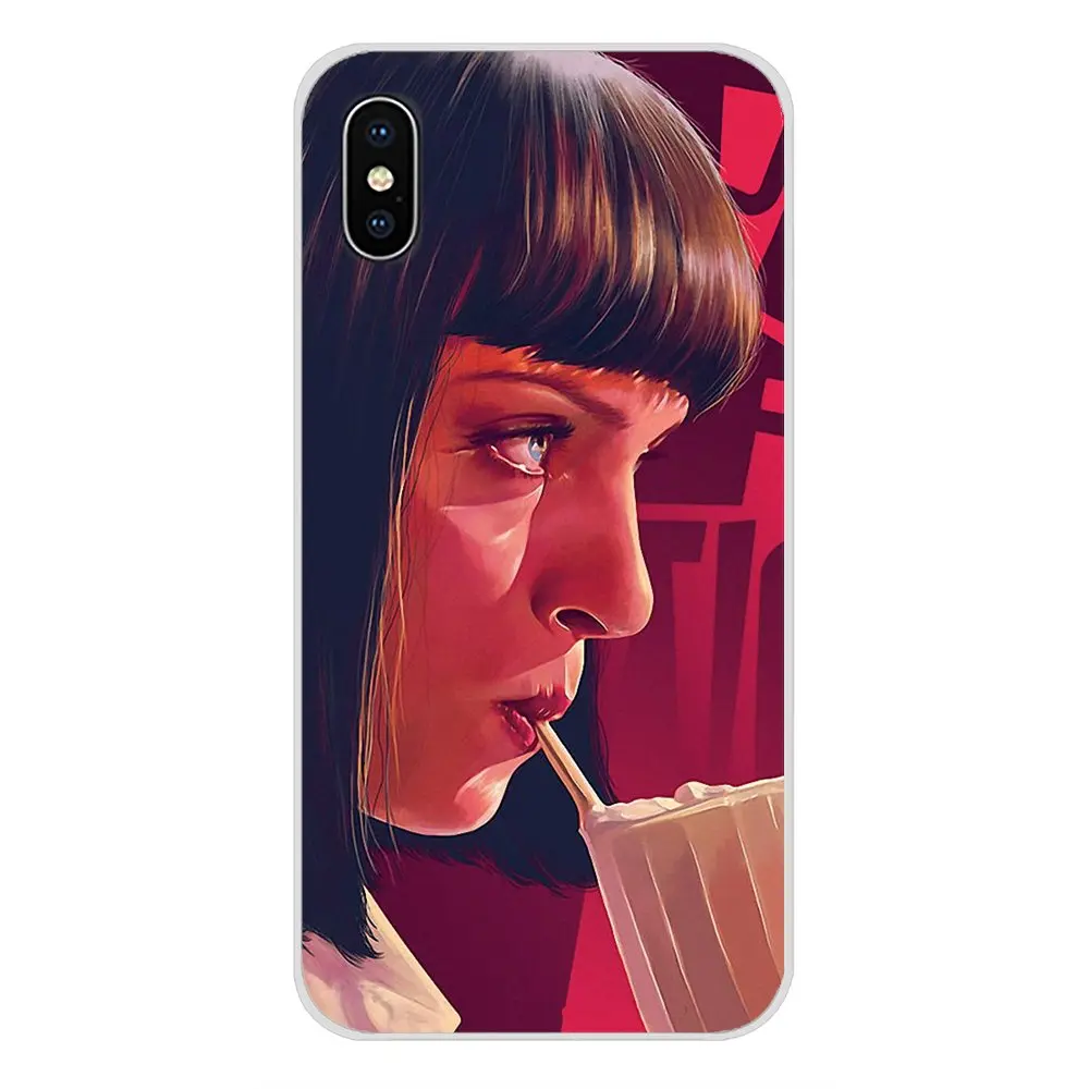 Чехол для телефона Motorola Moto X4 E4 E5 G5 G5S G6 Z Z2 Z3 G G2 G3 C Play Plus Pulp Fiction smoke gun аксессуары