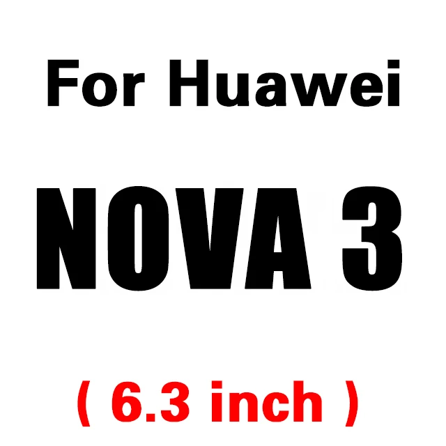 9D полное покрытие из закаленного стекла для huawei nova 3 4 стекло nova 3i 3e Lite Защитное стекло для huawei nova 3 nova 4 защита экрана - Цвет: for Huawei Nova 3