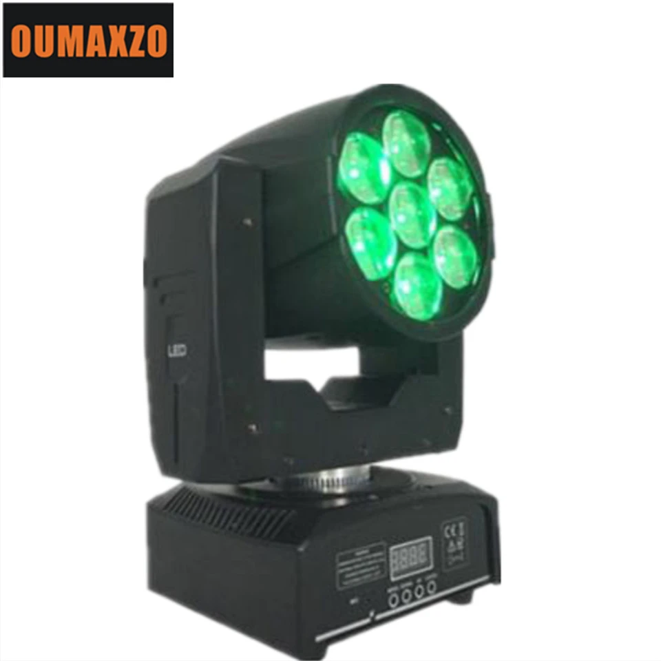 Movendo a Cabeça Feixe de Luz Incluem e Função de Lavagem Feixe de Luz em Movimento Cabeça em Movimento 7 Pcs Zoom Levou em Movimento da Cabeça ou 7 Pcs Led Zoom 7 15 w Luz