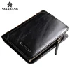 ManBang Time-limited Short Solid  Hot High Quality Genuine Leather Wallet Men Wallets Organizer Purse Billfold Coin Pocket ► Photo 2/6