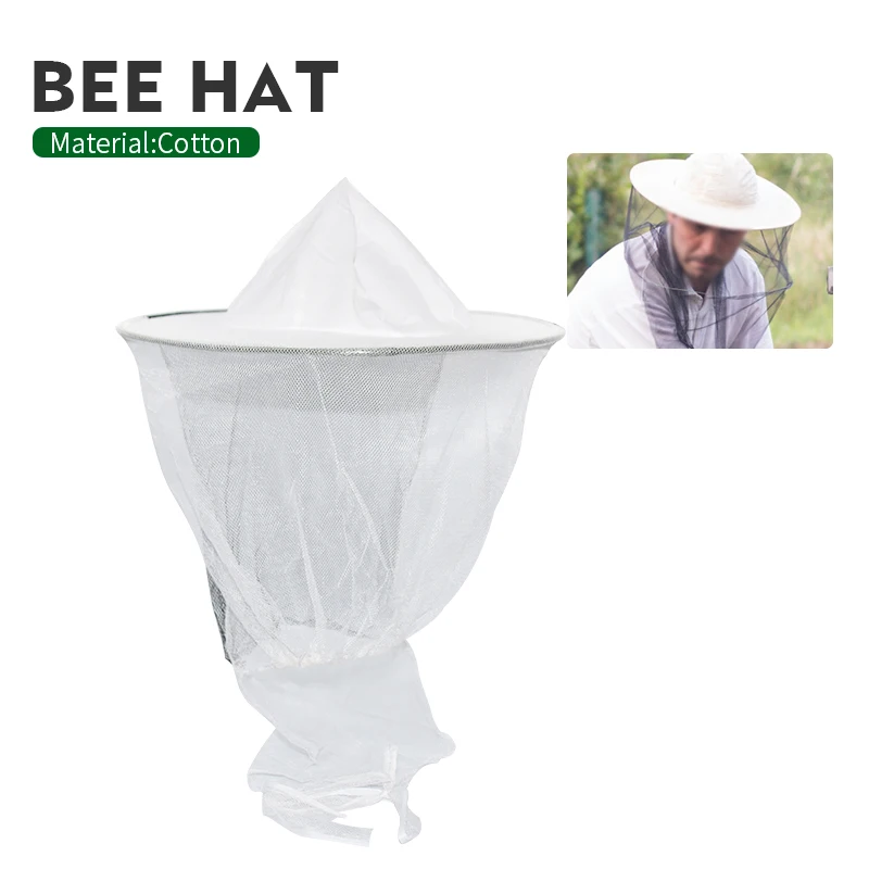 Шляпа пчеловода москитная пчела насекомое сетка вуаль шляпа лицо голова Шеи Обертывание протектор пчеловодства инструменты