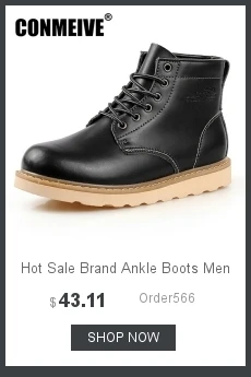 Лидер продаж; Брендовые ботильоны; мужские зимние военные ботинки из натуральной кожи на шнуровке; теплая Модная Повседневная Рабочая обувь; мужская обувь