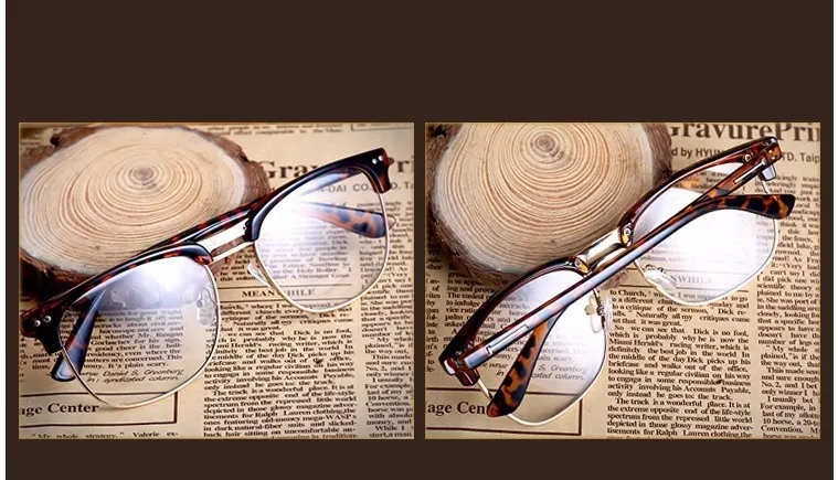 half frame glasses frame (7)