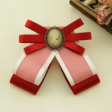 Для мужчин Для женщин Мужская партия костюм Банкетный воротник рубашки галстук-бабочка Британский ретро равномерное бабочка лоскутное ленты бабочкой Интимные аксессуары