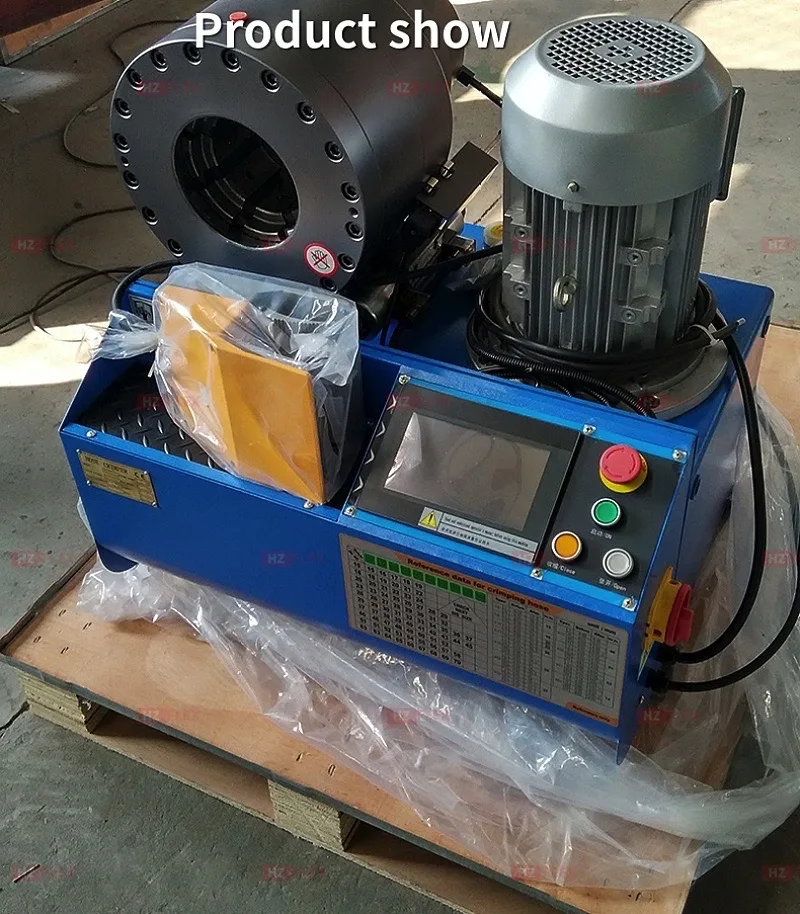 Approved-Ce-Hydraulic-Hose-Crimping-Machine-hz-91h-Crimping-2inch-Hydraulic-Hose-From-China-Manufacturer 9