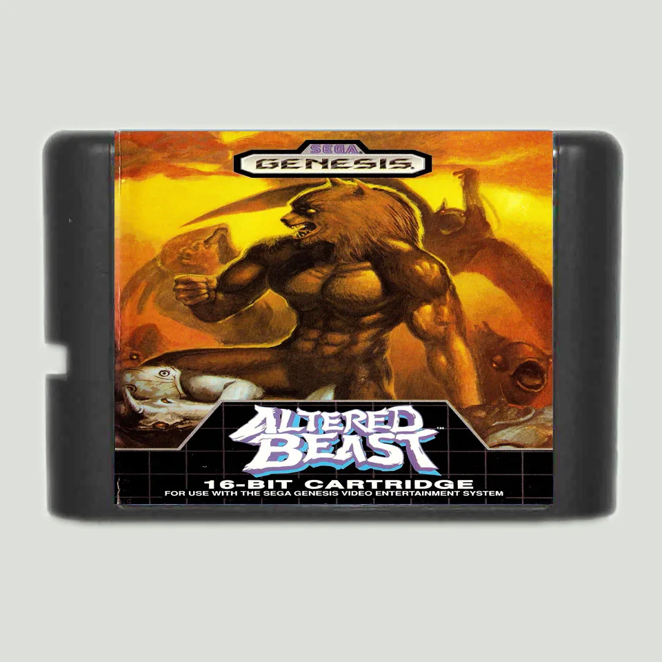 Altered Beast 16 бит MD карточная игра для Sega MegaDrive Genesis игровой консоли | Электроника