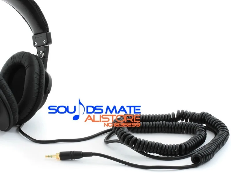 DJ Headphone Cable Wire Cord Line For Audio Technica M40 M50 M30 M35 ATH SX1 M20X M50 Replacement Part 1m 3m