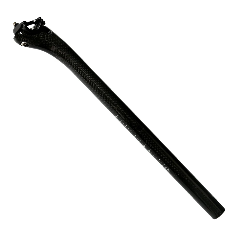 3 كيلو ألياف الكربون كاملة دراجة seatpost mtb مقعد آخر الطريق دراجة seatpost تعويض 20 دراجة أجزاء 25.4/. 27.2/30.8/31.6*350/400 ملليمتر