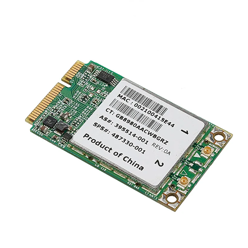 Mini Dual Band BCM94322MC Wireless N WIFI 300M PCI E карта для HP SPS:487330 001 Прямая поставка|Сетевые карты| |