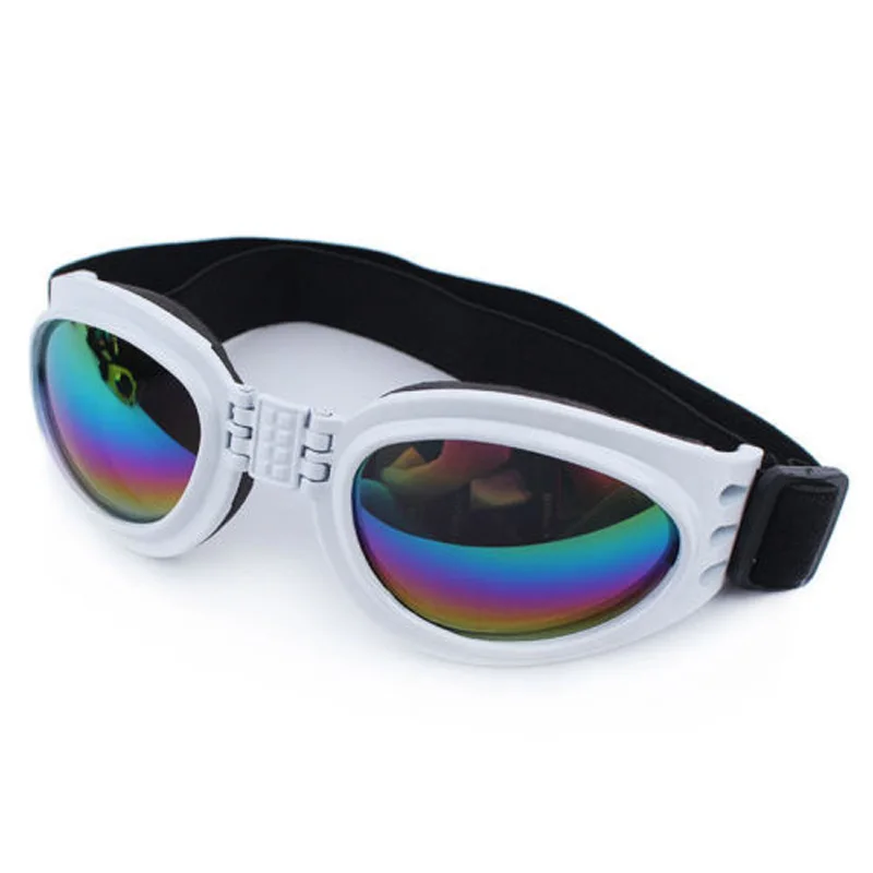 Deep lens cup elastic bandages Shatterproof Pet sunglasses anti-fog Plastic Foam padded frames Protective Goggles |