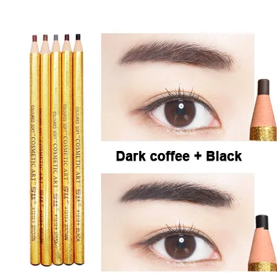 dark coffee + black