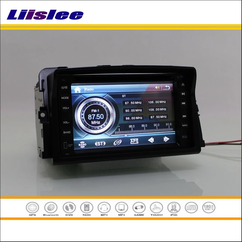 Excellent Liislee For Renault Trafic X83 / For Vauxhall Vivaro Radio DVD Player GPS Navigation System Double Din Audio Installation Set 1