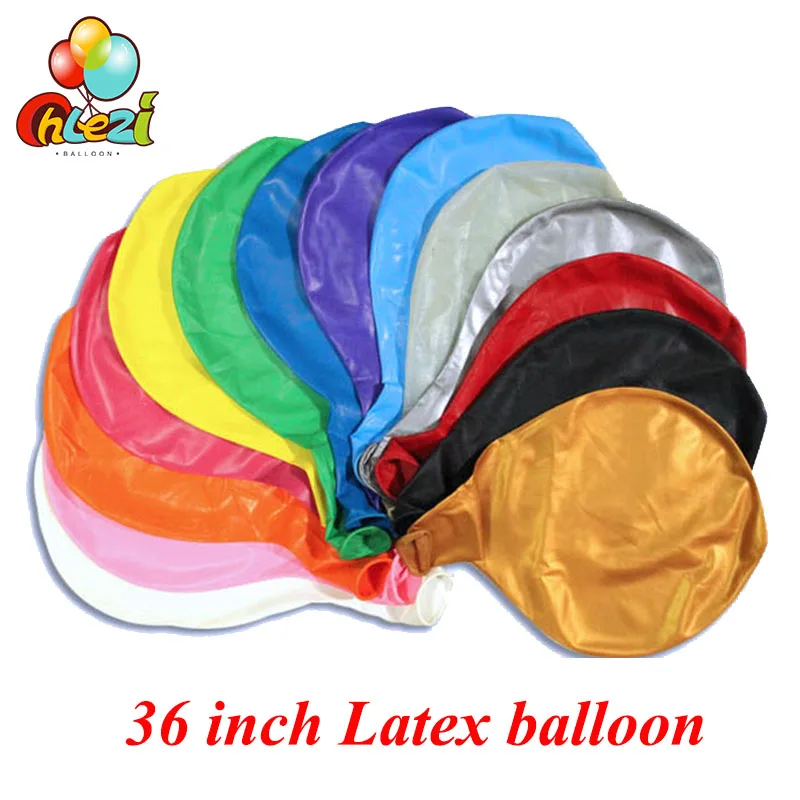 

1 Pcs 36 inch latex balloon High quality 25g Helium balloons Birthday Wedding party decoration Colorful Big ballons Baby shower
