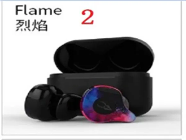 2шт Sabbat X12 Pro беспроводные наушники порт беспроводные наушники стерео в ухо Bluetooth 5,0 водонепроницаемые беспроводные вставные наушники - Цвет: Flame