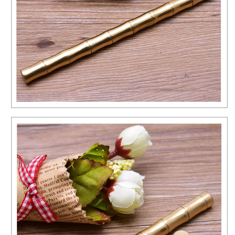 Guoyi A028 DIY креативная медная гелевая ручка 0,5 мм канцелярские принадлежности для офиса и обучения школьные канцелярские принадлежности Роскошный подарок Отель Шариковая ручка для бизнеса