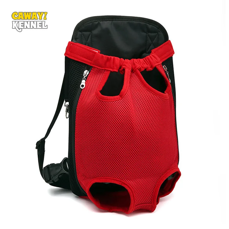 CAWAYIKENNELBreathableDogFrontCarryingBagsMeshPortable