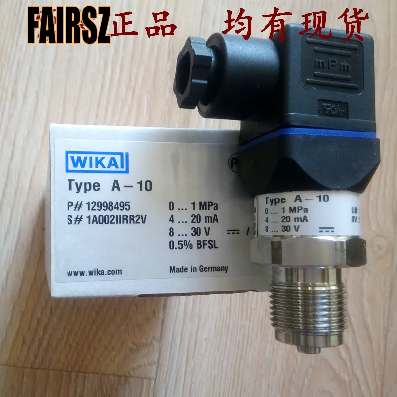 

Original Germany WIKA Pressure Transmitter A-10 Sensor 10bar Pneumatic Hydraulic A10 different pressure range