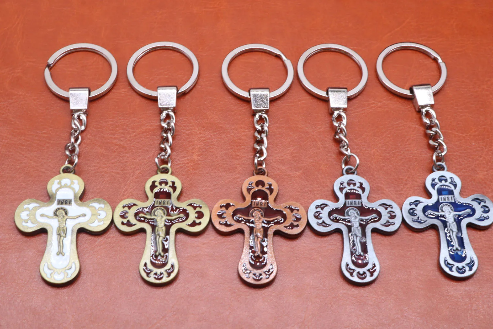 

Jesus's cross key chain, Keychain Key chain bag for men's Christian key chain ornaments accessories for women; Auto Key Chain