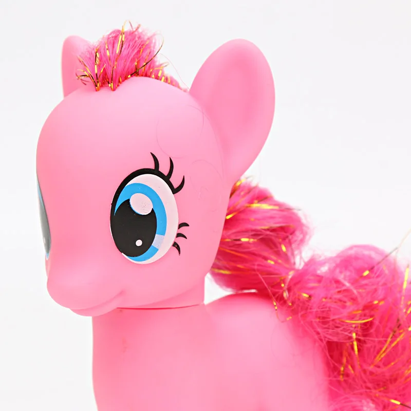 Набор из 3 игрушки My Little Pony 15 см милашка Mark Magic Pinkie Pie Эпплджек Радуга Твайлайт