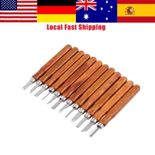 12 шт./лот, деревообрабатывающий долото, резчик, набор ножей, Резчики, ручные инструменты, резьба по дереву долотом для деревообработки, инструмент для рукоделия, горячая распродажа