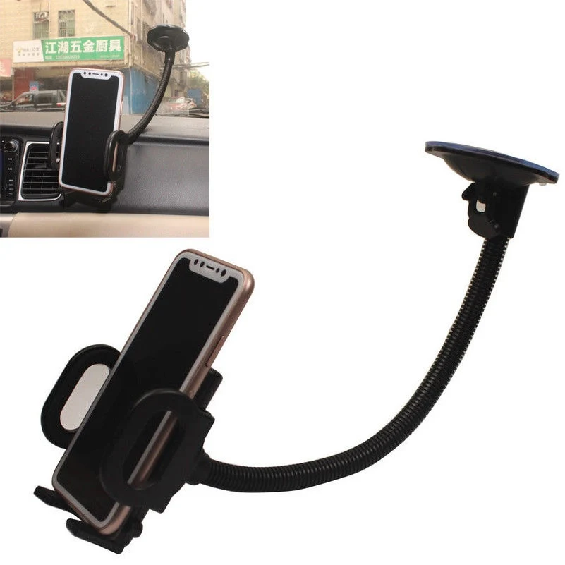 

Sleeplion Universal Phone Car Holder Windscreen Dash Suction Long Mount Stand Support For Iphone XS Max XR XS X Cell Phone GPS