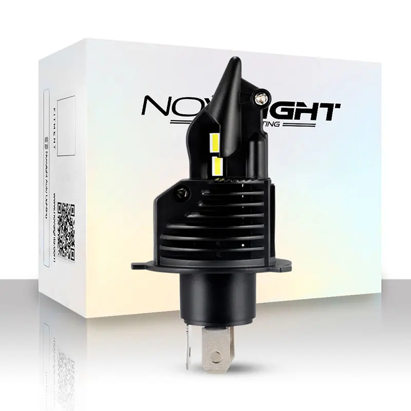 

NOVSIGHT Motorcycle Headlight LED H4 Hi/Lo Car Lights 35W 6000LM 6500K Motorbike Moped Scooter Outdoor Lighting Automotive Bulbs