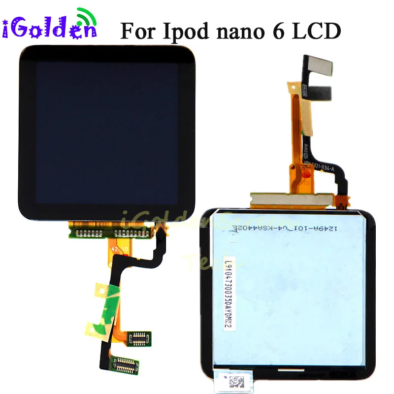 Для Apple iPod nano 6th 6 6G ЖК-дисплей + кодирующий преобразователь сенсорного экрана в