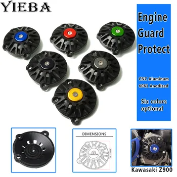 

High quality CNC aluninum motorcycle Engine Protection Cover Falling Protective Sliders Guard for KAWASAKI Z900 2017 2018