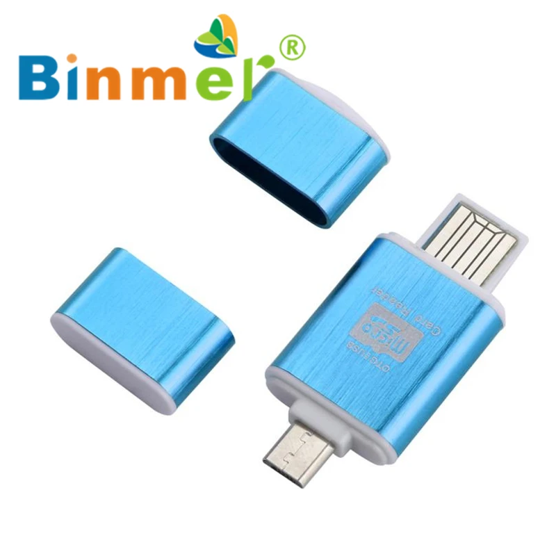 2in1 Micro SD OTG USB 2.0 Flash Drive Card Reader для смартфонов Планшетные ПК _ kxl0524