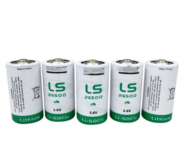 Французская оригинальная литиевая батарея LS26500 3 6 В Тип C 2 для расходомера ER26500 шт.
