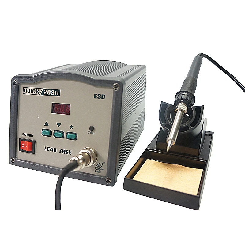 

6pcs a lot 90W Quick soldering station 203H Intelligent high frequency BGA rework only for 220V