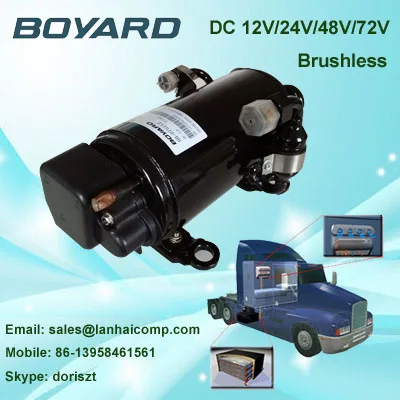air compressor dc conditioner volt zhejiang boyard r134a 24v 12v kompressor kulkas bd35f conditioners mobicool replace portable 920w rv powered