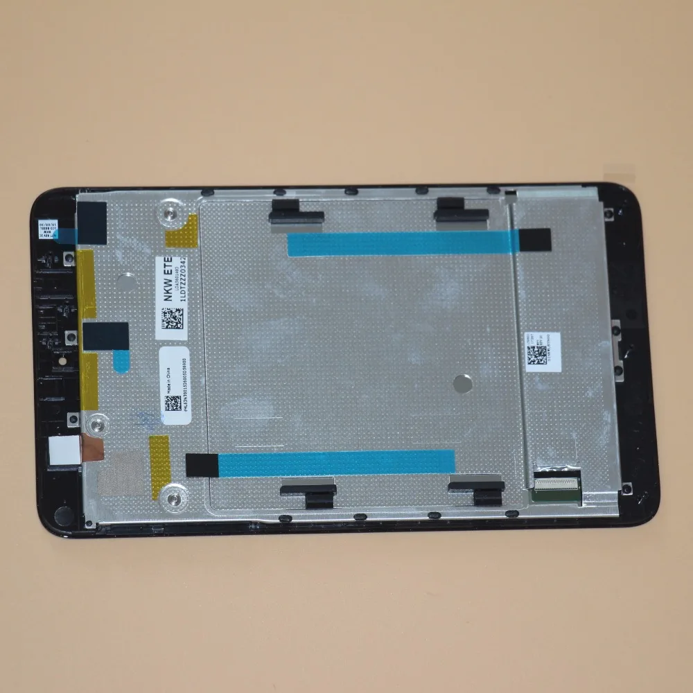 Touch Screen Digitizer Glass+LCD Display Assembly With Frame For Acer Iconia one 7 B1 750 B1 750