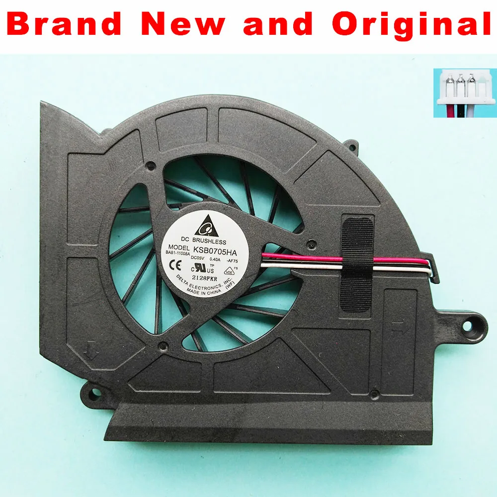 

New original CPU fan for SAMSUNG RF510 RF511 RF710 RF711 RF712 laptop cpu cooling fan cooler KSB0705HA AF75 BA81-11008B