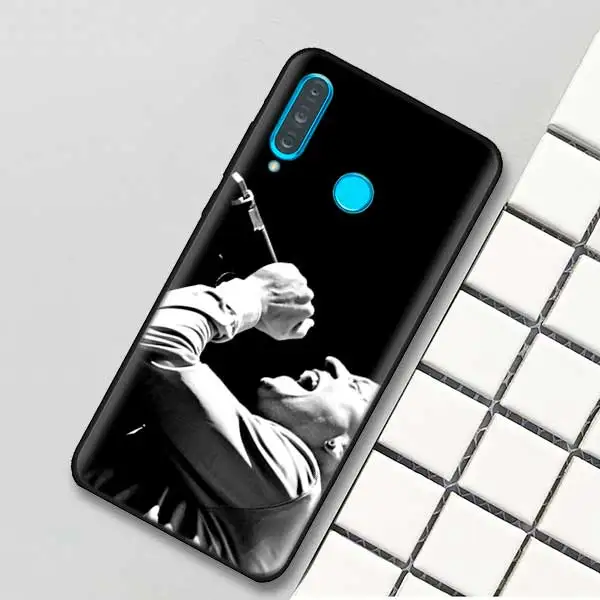 Черный силикон, TPU чехол, Накладка для huawei P30 P20 P10 Коврики 20 10 Lite Pro Nova 4 4E 3E P Smart плюс мягкая оболочка, с надписью "Linkin Park" - Цвет: 03