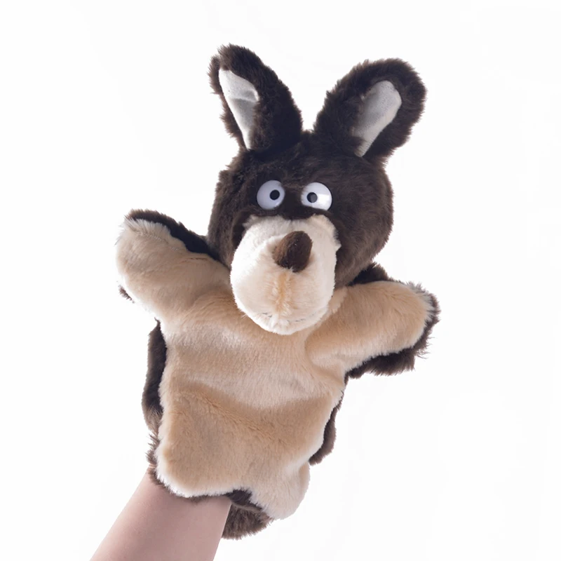 New Arrival Hand Puppets Plush Simulation Animals Hand Puppets for Kid