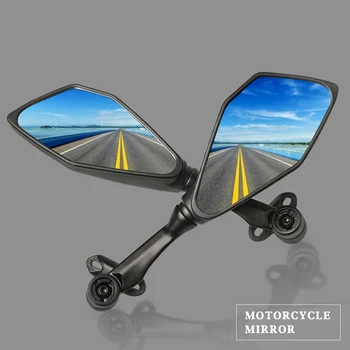 

Motorcycle Rearview Moto Rearview Side Mirror For HONDA CBR 900 919 600RR HYOSUNG GT125R 650 R S Kawasaki ktm versys 650 cb500x