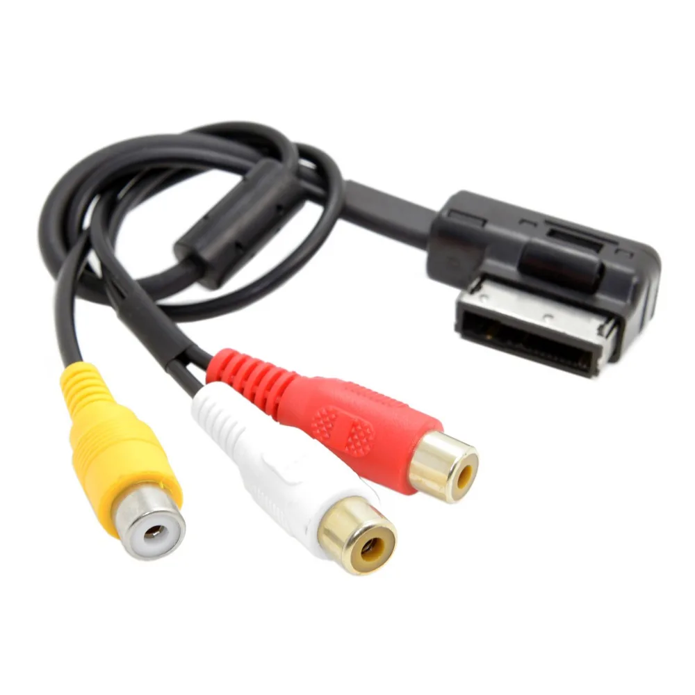 Аудио и видеокабель AMI MMI на 3 RCA разъем AUX для Audi A1 A7 A8 VW|Кабели VGA| |