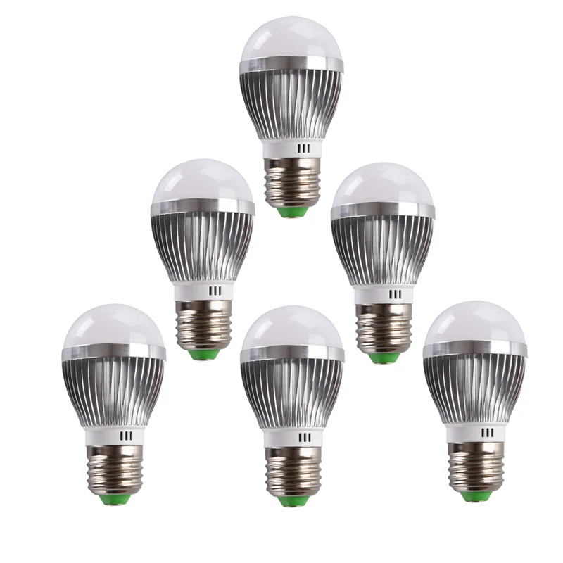 

10PCS/lotE27 LED Bulb light 3W LED Lamp AC220V 110V input for Home Use high Quality Toolery warm white pure white led Spotlight