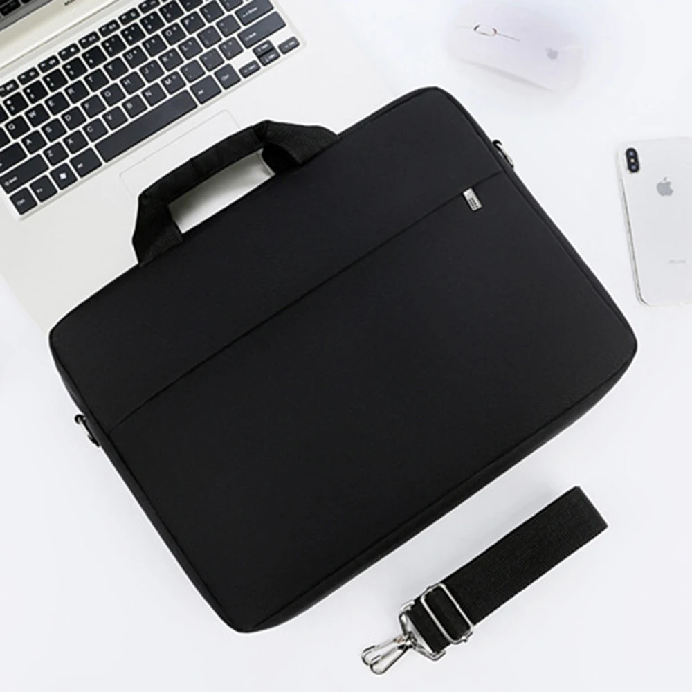 Сумка для ноутбука 14 дюймов для Macbook Air 13 Pro 15 сумка для ноутбука 13,3 водонепроницаемая сумка для ноутбука сумка для компьютера Женская Мужская сумка через плечо