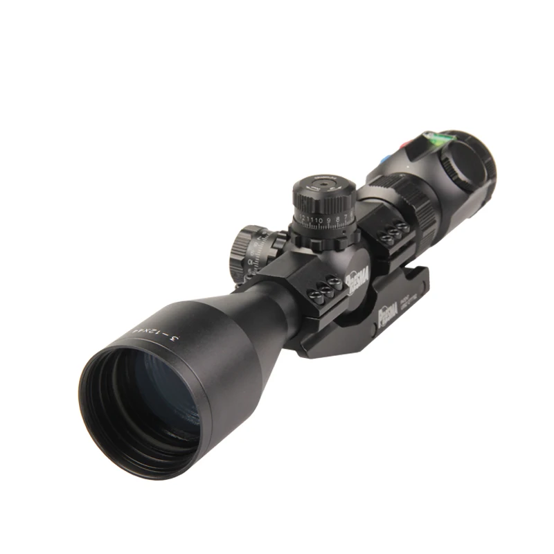 Оптический прицел PRESMA 3-12X44 Riflescope охотничий Aim открытый Jacht тавелинг Leapers прицел пневматический для охоты