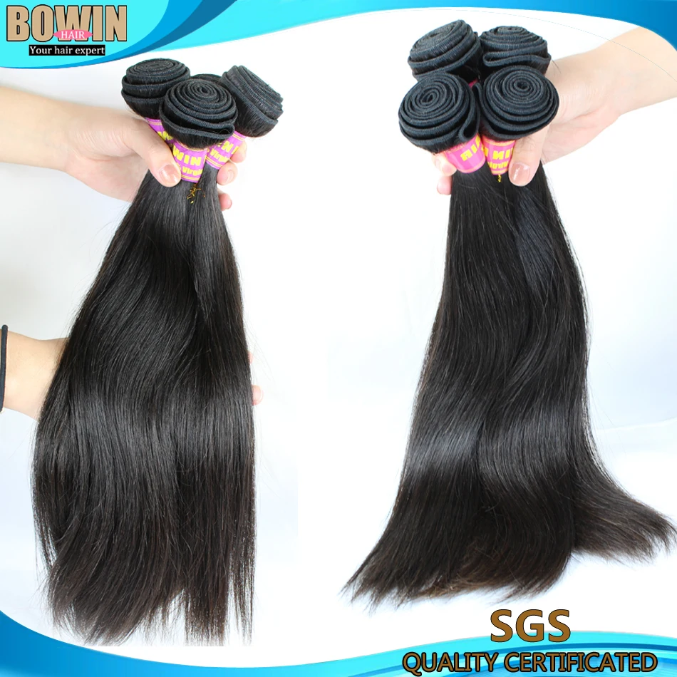 

Top Quality 6A Unprocessed Brazilian Virgin straight Hair 4pcs lot Natural color Virgin Brazilian Straight Hair Tangle Free