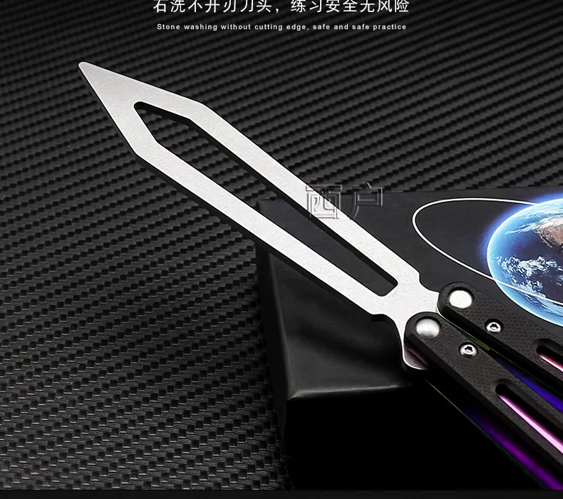 BRS REP новый подшипник обучения свободное владение Ножи Бабочка складной Ножи Кемпинг Huniting EDC инструменты 440C лезвие G10 + Сталь ручка