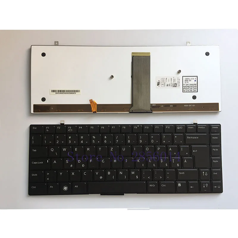 Hungary new keyboard FOR Dell Studio XPS 13 16 1340 1640 with backlit ...